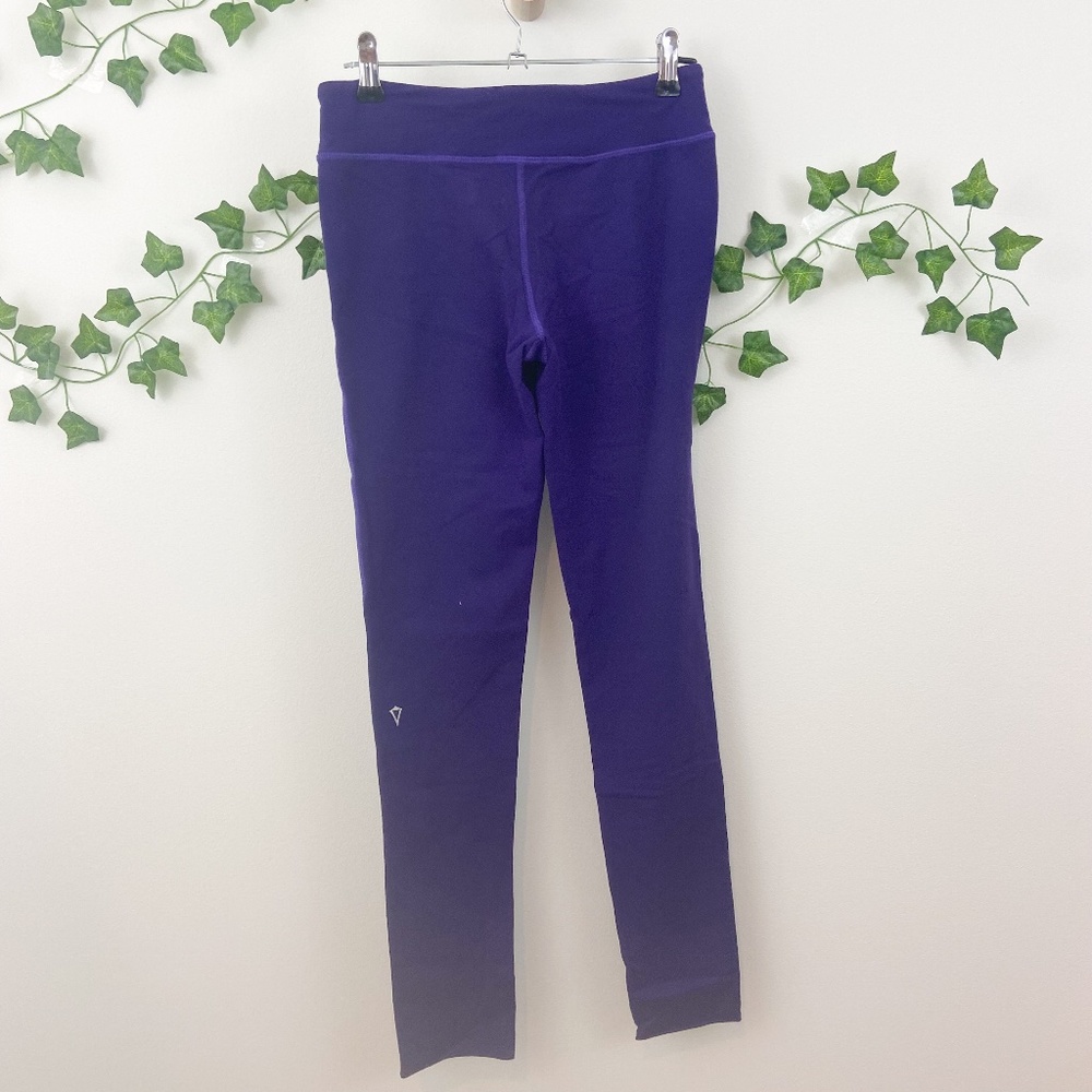 Darkpurple reversible Ivivva girl athletic legging